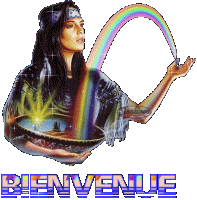 Gif animé bienvenue arc en ciel